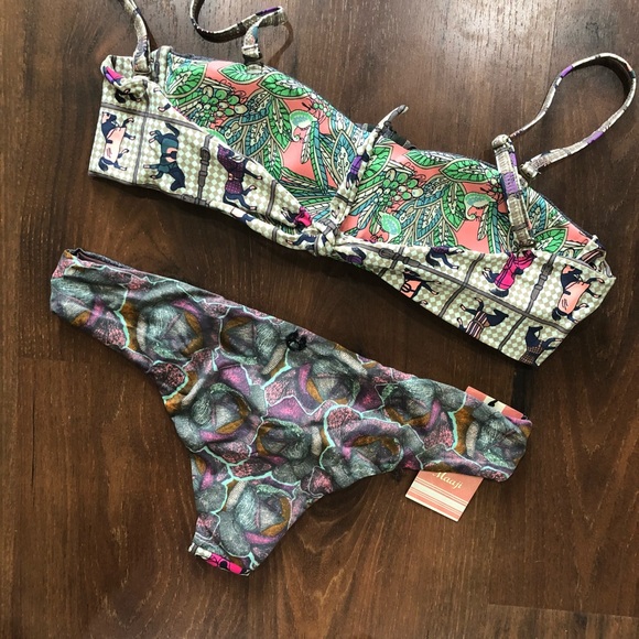 ❤️SALE❤️Maaji Royal Riders Bikini RARE NWT - Picture 4 of 5
